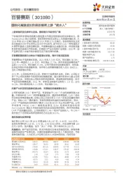 国际化高速成长阶段的制药上游“卖水人”