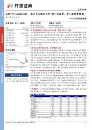 公司深度报告：国产自主通用CPU核心供应商，步入发展黄金期