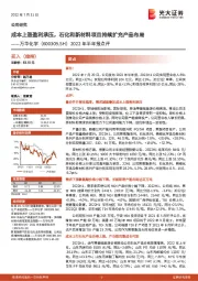 2022年半年报点评:成本上涨盈利承压,石化和新材料项目持续扩充产品布局