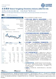 炭黑主业成本优势显著,针状焦投产增厚利润