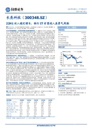 22H1收入稳定增长，银行IT有望进入高景气周期