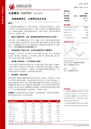 规模稳健增长，业绩弹性逐步显现