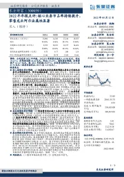 2022半年报点评:核心业务市占率持续提升,零售龙头阿尔法属性显著