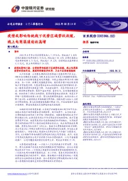 疫情或影响传统线下优势区域营收放缓，线上电商渠道创收高增