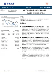 点评报告:创新产品喜获收获,海外市场更上台阶
