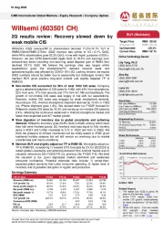 2Q results review:Recovery slowed down by weak mobile CIS