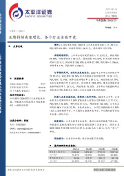 业绩持续高速增长,各个行业全面开花