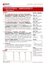 力量钻石跟踪点评:产业链延伸至终端饰品,把握微笑曲线两端红利