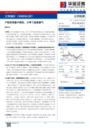 产能即将集中释放，分享下游高景气