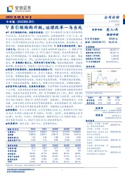 V系引领结构升级，治理改革一马当先