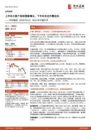 2022年中报点评:上半年大客户保持理想增长,下半年关注外需走向