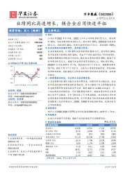 业绩同比高速增长，镁合金应用快速开拓