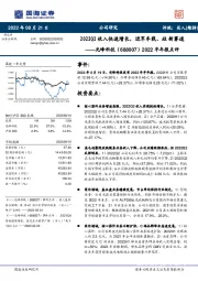 2022半年报点评：2022Q2收入快速增长，进军车载、AR新赛道