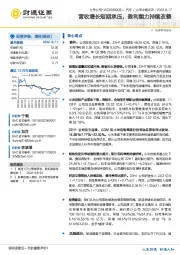 营收增长短期承压，盈利能力持续改善