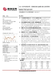 公司简评报告：2022年半年报点评：高镁价助力业绩大增 多项目将陆续投产推升成长空间