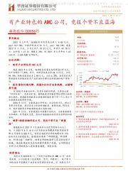 有产业特色的AMC公司,竞技个贷不良蓝海