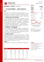 助力抗疫营收稳增长,多维度产线韧性强