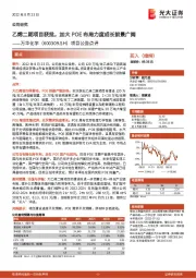 项目公告点评:乙烯二期项目获批,加大POE布局力度成长前景广阔