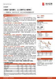 2022年半年度报告点评：文莱炼厂盈利提升，Q2业绩环比大幅增长