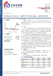 招商南油半年报点评，横跨内外贸油品运输，继续演绎周期