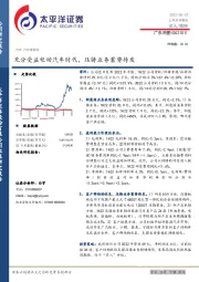 充分受益电动汽车时代，压铸业务蓄势待发