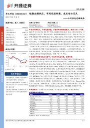 公司信息更新报告：短期业绩承压，布局先进封装，成长动力充足