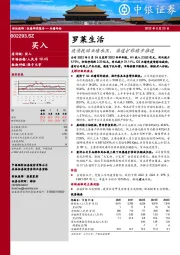 疫情扰动业绩承压,渠道扩张稳步推进