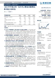 2022年中报点评：切片代工释放业绩弹性，盈利能力创新高