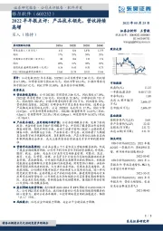 2022半年报点评：产品技术领先，营收持续高增