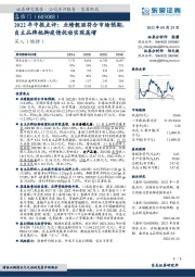 2022年中报点评：业绩靓丽符合市场预期，自主品牌抵御疫情扰动实现高增