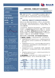 业绩符合预期，智能配电网产品实现较快增长