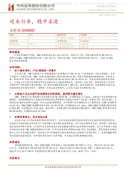 逆水行舟，稳中求进