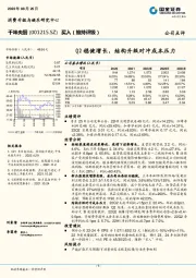 Q2稳健增长，结构升级对冲成本压力