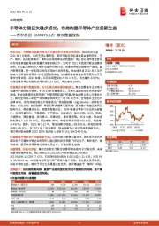 首次覆盖报告：半导体分销巨头稳步成长，布局构建半导体产业创新生态