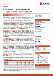 2022年半年度报告点评：扩产项目陆续开工，海外市场长期需求强劲