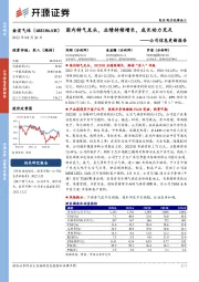 公司信息更新报告:国内特气龙头,业绩持续增长,成长动力充足