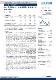 2022半年报点评：业绩超预期，数据安全业务顺利推进