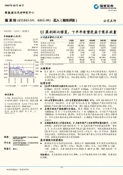 Q2盈利环比修复，下半年有望受益于需求放量