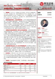 2022年中报点评:业绩稳中有升,加速拓展新兴领域布局