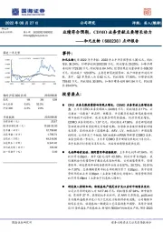点评报告：业绩符合预期，CDMO业务贡献主要增长动力
