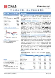 Q2业绩超预期，浆纸布局优势彰显