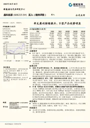 单瓦盈利持续提升，N型产品优势明显