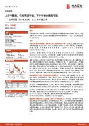 2022年中报点评：上半年整装、衣柜表现不俗，下半年增长提速可期