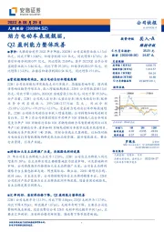 助力电动车表现靓丽，Q2盈利能力整体改善