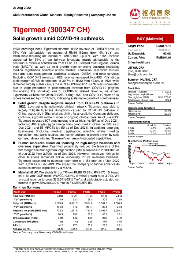 Solid growth amid COVID-19 outbreaks