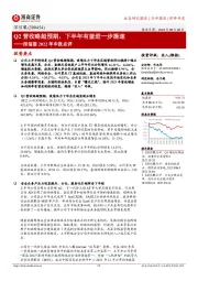 深信服2022年中报点评：Q2营收略超预期，下半年有望进一步提速