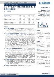 2022年中报点评：整装大家居延续高增，整家战略持续推进