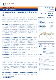 业绩短期承压，静待新产品布局收获期