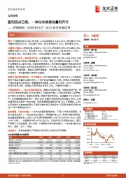 2022年半年报点评:盈利拐点已现,一体化布局推动量利齐升