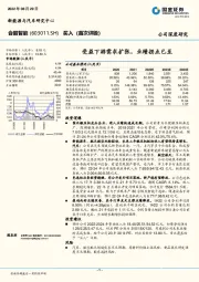 受益下游需求扩张，业绩拐点已至